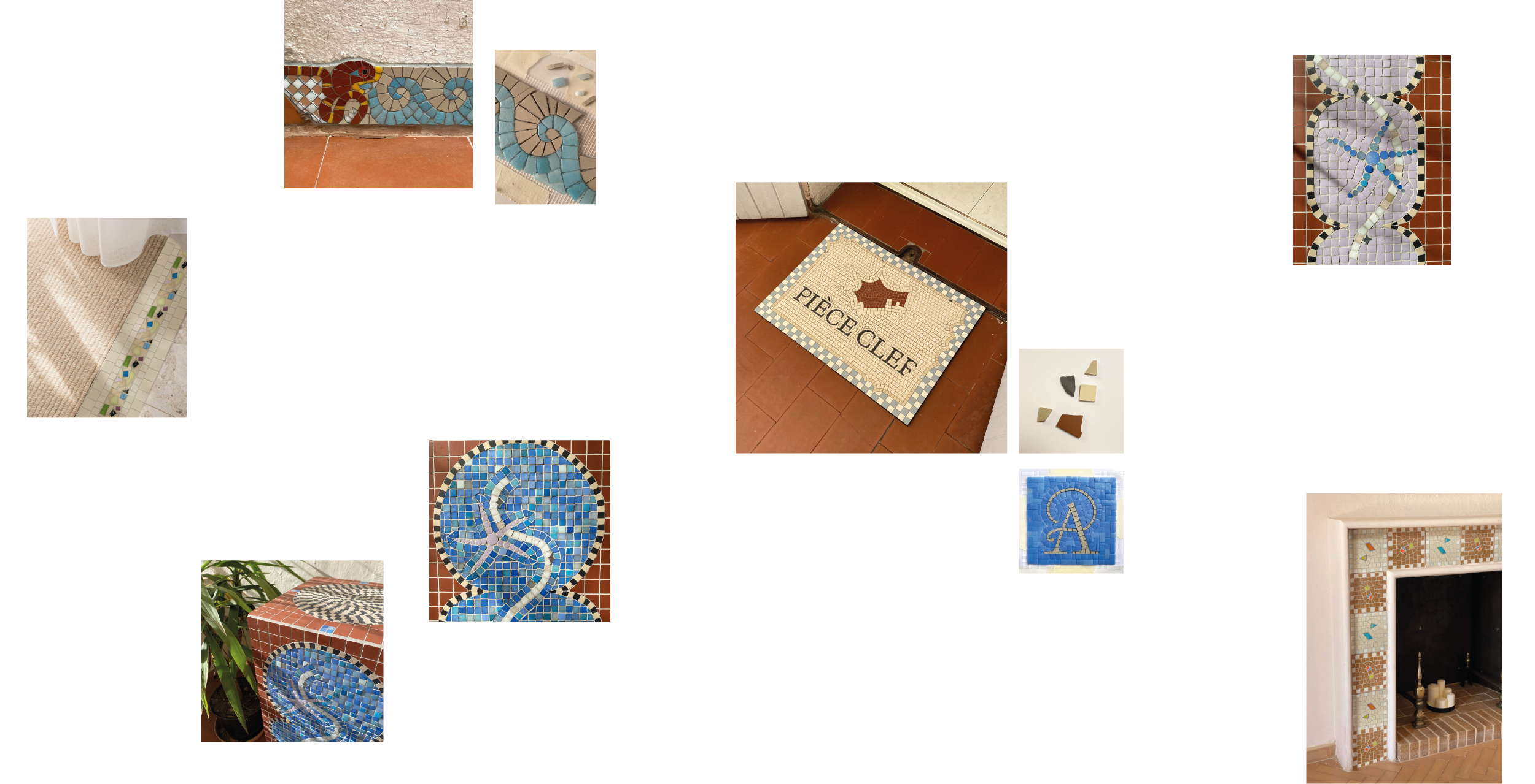 mosaïques artisanales sur mesure