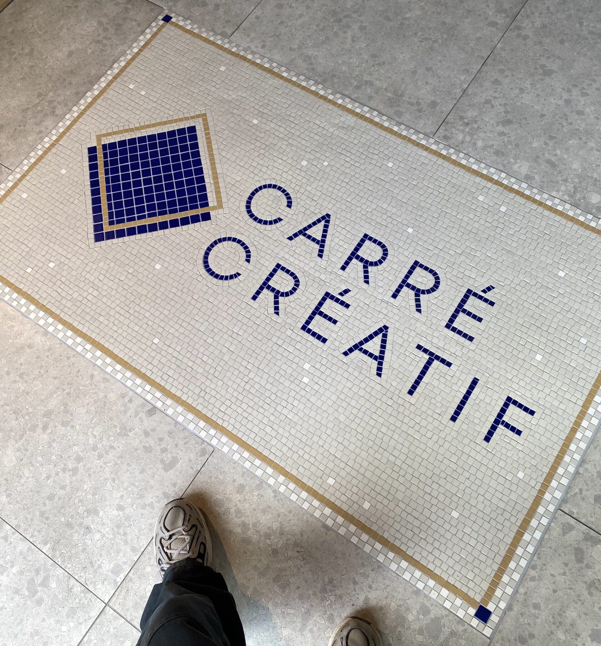 mosaïques artisanales sur mesure logo enseigne